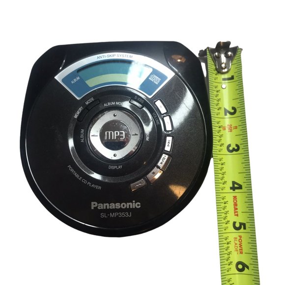 Panasonic Portable CD Player, Black Gray SL-MP353J - Picture 10 of 15